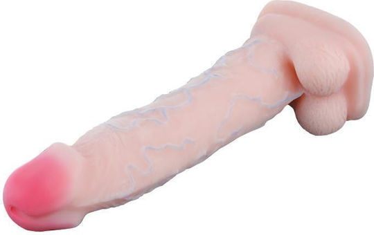 Boss Of Toys Dildo realist cu Scrotum 37.5cm