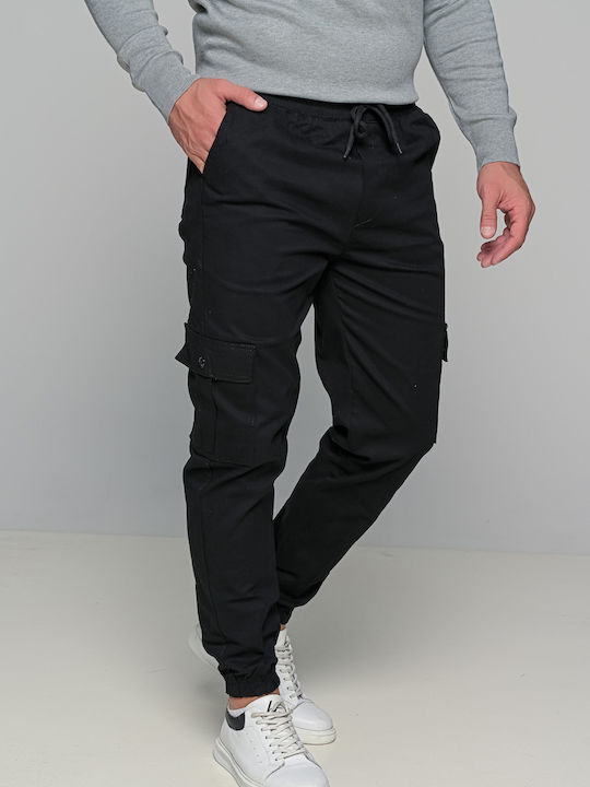 Ben Tailor Hose Cargo in Normaler Passform Black