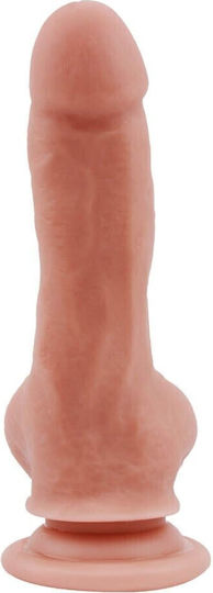 Chisa Novelties Bottomless Pleasure Ρεαλιστικό Dildo με Όρχεις και Βεντούζα Flesh 20cm