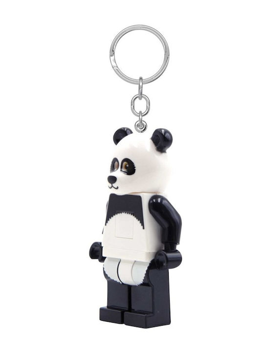 LEGO Μπρελόκ Panda Luminous Figure Πλαστικό με Led Λευκό