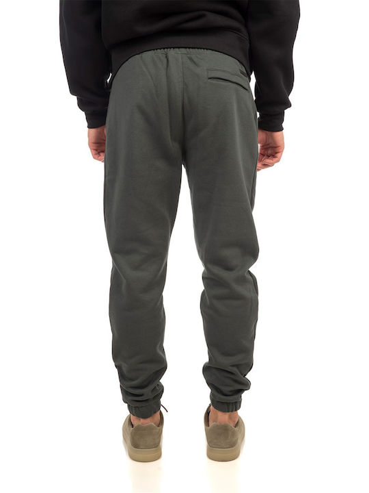 Rebase Sweatpants with Elastic Green