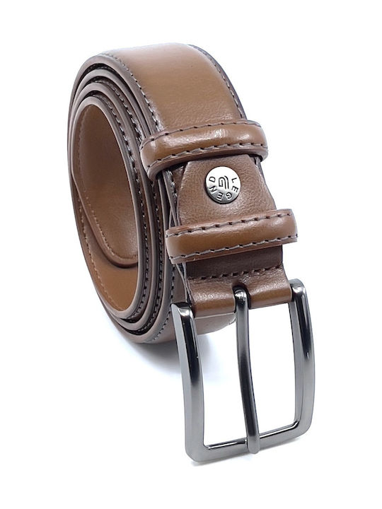 Legend Accessories Men's Leather Belt Tabac Brown