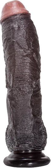 Calexotics Sean Michaels Dildo realist cu Testicule și Ventuză Maro 25cm