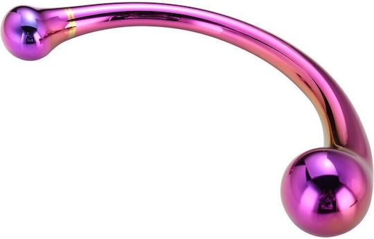Dream Toys Glamour Glass Curved Big Wand Γυάλινο Dildo 21cm