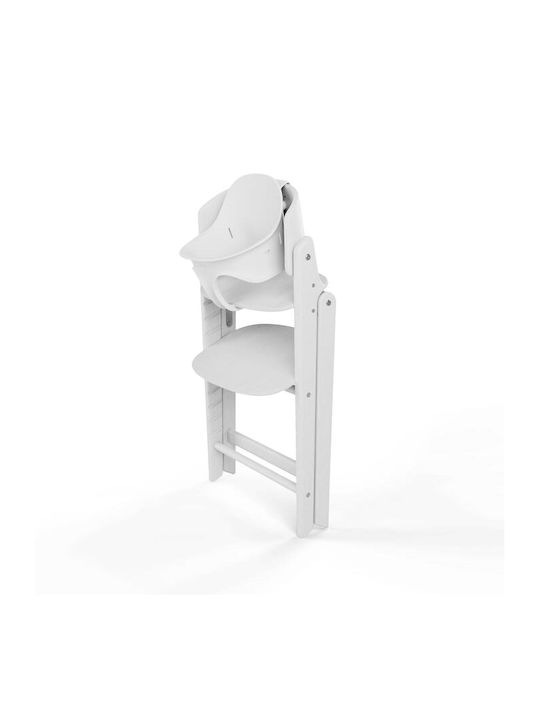Cybex Click & Fold Klappbarer Baby Hochstuhl 3 in 1 mit Höhenverstellbar Herstellerfarbe Weiß