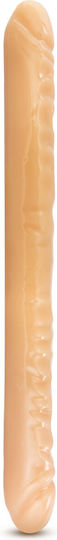 B Yours Dildo dublu Bej 46cm