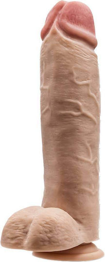 Dr. Skin Mr. Mister Ρεαλιστικό Dildo με Όρχεις και Βεντούζα Flesh 27cm