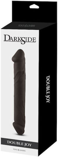 Toyz4lovers Darkside Double Joy Двойно дилдо Черен
