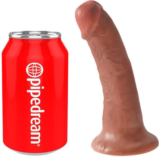 King Cock Ρεαλιστικό Dildo Tan 15cm