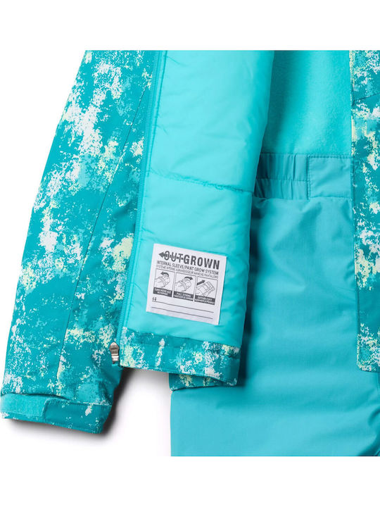 Columbia Buga Ii 2088901-336 Kids Trousers and Jacket Set for Ski & Snowboard Green