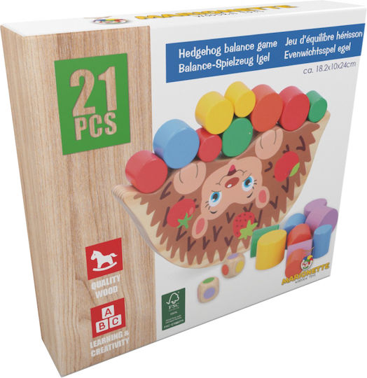 Marionette Wooden Toys Jucărie de Stivuire din Lemn