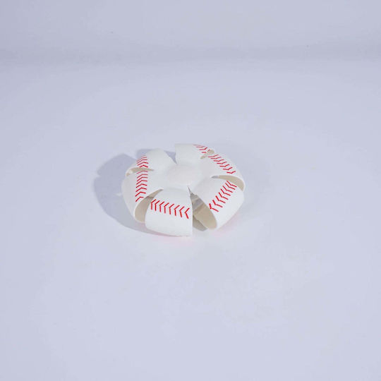 Παιδική Μπάλα Baseball Λευκή 8εκ.