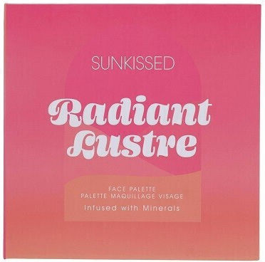 Sunkissed Палитра със Сенки за Очи в Твърда Форма Radiant Lustre 30гр