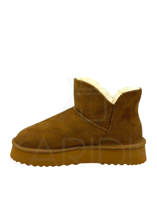 Elsa Stiefeletten Damen Tabac Braun