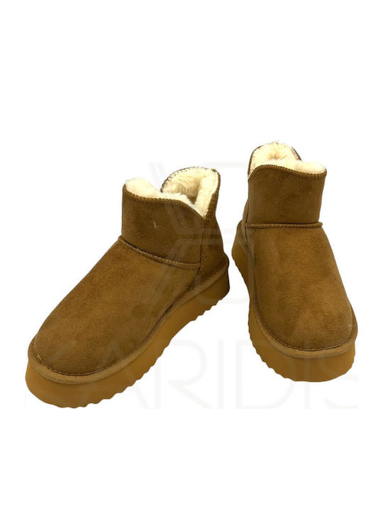 Elsa Stiefeletten Damen Tabac Braun