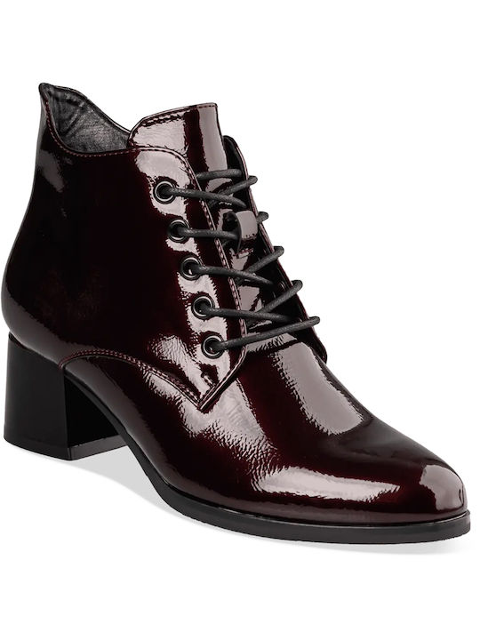 Envie Shoes Cizme Oxford Burgundy V63-20172-39