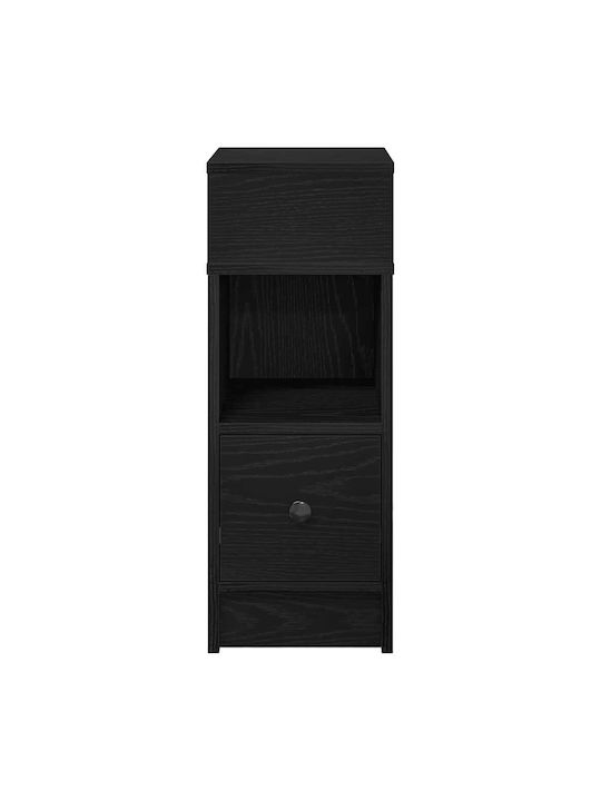 Комод Дървен Черен 25x31x66см