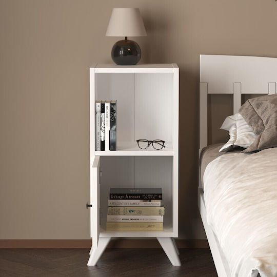 Vira Ξύλινο Λευκό 34x30x78cm GP041-0090,1