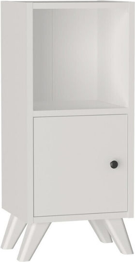 Комод Vira Дървен Бял 34x30x78см