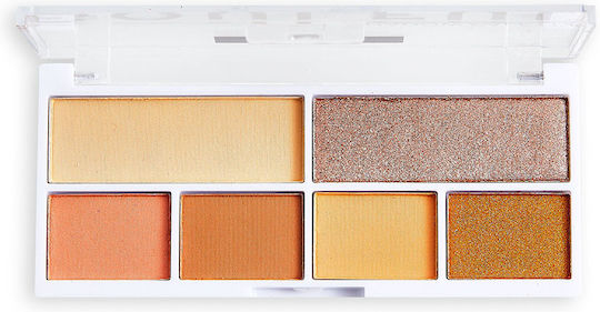 Revolution Beauty Relove Colour Play Eye Shadow Palette in Solid Form 5.2gr