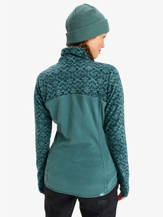 Roxy Women's Long Fleece Sweatshirt Sea Pine