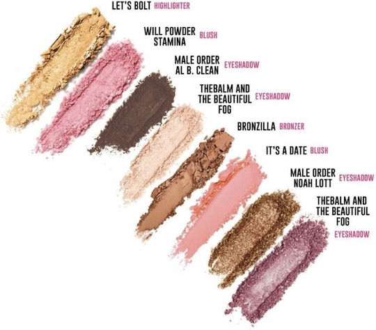 theBalm Nude Dude Volume 2 Παλέτα με Σκιές Ματιών σε Στερεή Μορφή 9.6gr
