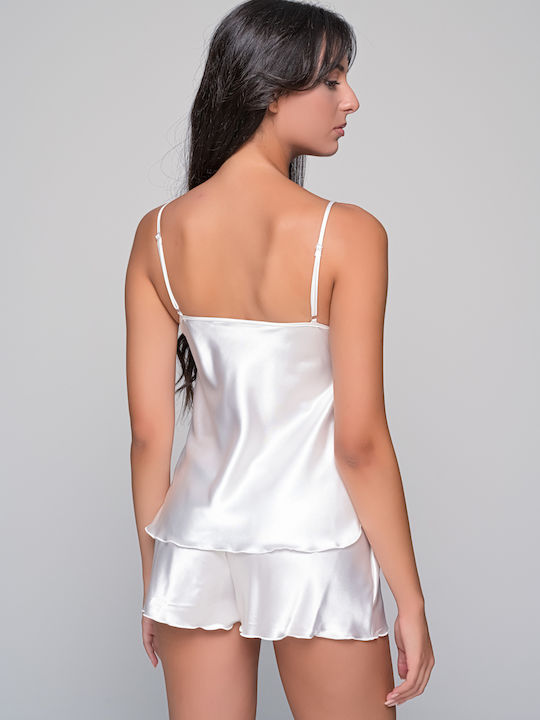 Milena by Paris Χειμερινό Νυφικό Babydoll Ιβουάρ Milena by Paris Χειμερινό Νυφικό Babydoll Ιβουάρ