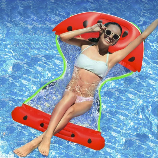 Aufblasbare Wasserliege Wassermelone Rote 158x70cm