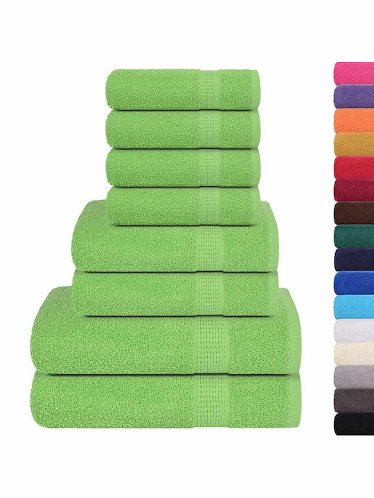 vidaXL Hand Towel Green