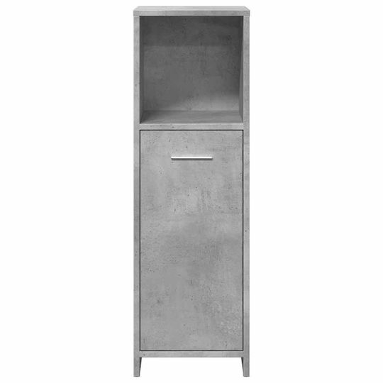 vidaXL Badezimmersäule Wandhängeschrank H30xB30xH95cm Gray