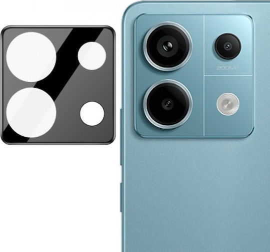 Lens Προστασία Κάμερας Tempered Glass Μαύρο για το Xiaomi Redmi Note 13 Pro 5G