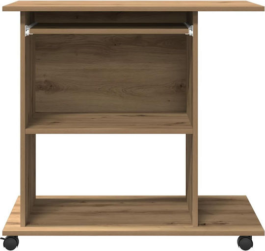 Computer Office Wooden Oaks 80x50x75cm
