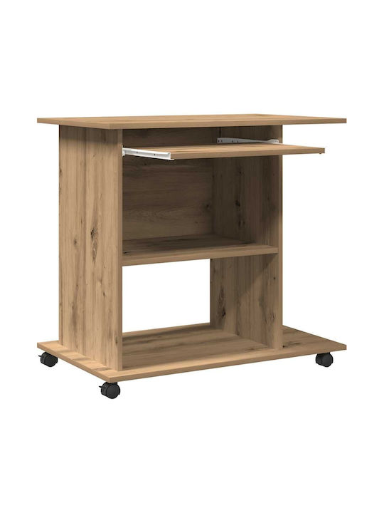 Computer Office Wooden Oaks 80x50x75cm