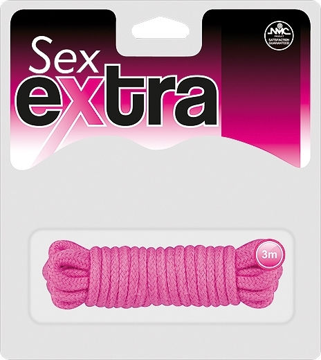 Nanma Sex Extra Bondage Rope Въже за Връзване в Розов Цвят