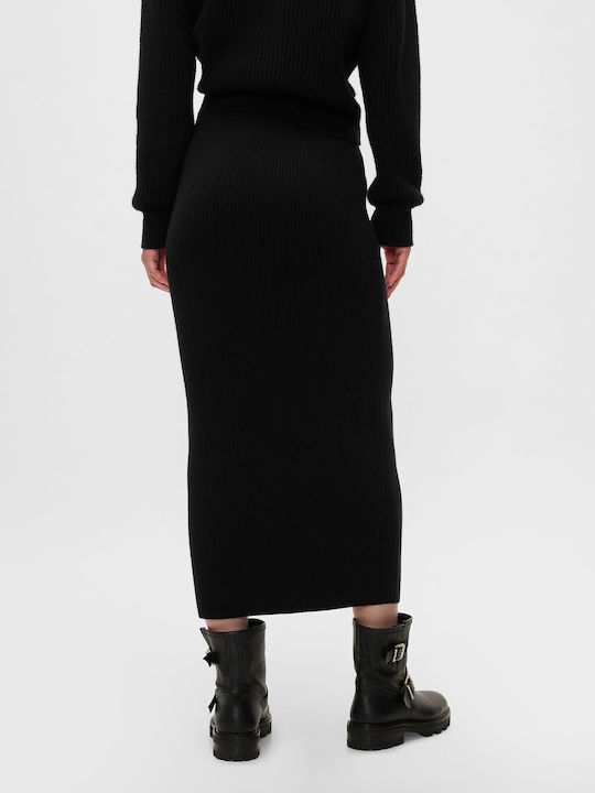 GAP Hochtailliert Maxi Rock Black