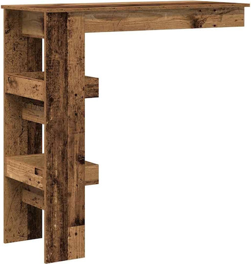Бар Маса Дървена Старата Дървесина 102x45x103,5см