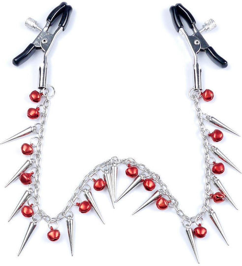 Boss Of Toys Nipple Clamps In Red Color