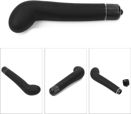 Lovetoy Deluxe Bondage Kit BDSM Kit Blindfold, Gag Ball, G-spot Vibrator & Whip σε Μαύρο Χρώμα 40τμχ