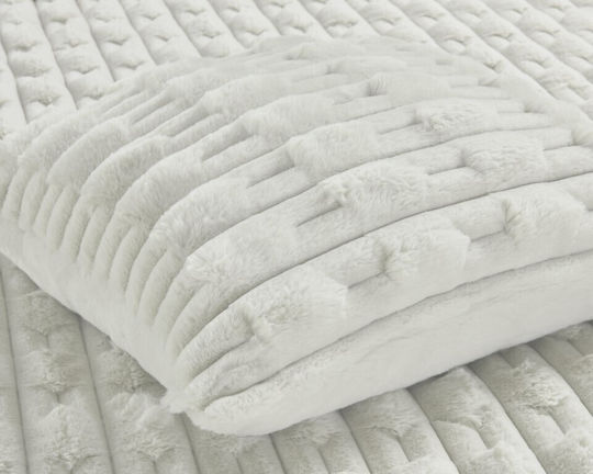 Liolios Home Μαξιλάρι Boggi White 45x45εκ.