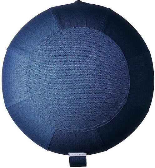 Bean Bag Chair Stool Inflatable Waterproof Balance Kapsul Leiv Royal Blue 43.5x43.5x60cm