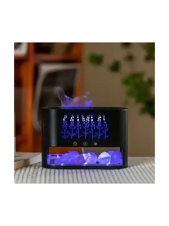 Aromatherapy Diffuser Device – Touch Lamp 250 Ml 10w Black Hometheory