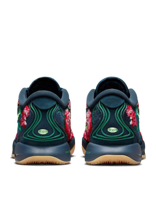 LeBron 21 Premium Ниски Баскетболни обувки Armory Navy / Green Strike-malachite / Spring Green / Gym Red / Guava Ice