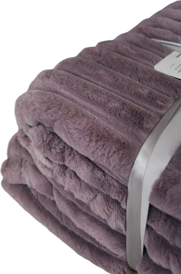 Decotelia Cosy Покривало Кингсайз Люляк 220x240см