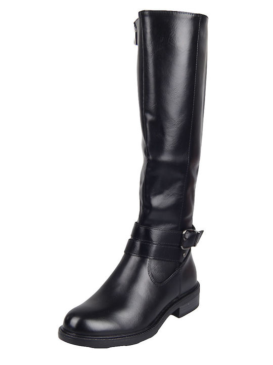 Envie Shoes Women's Boots Riding Black