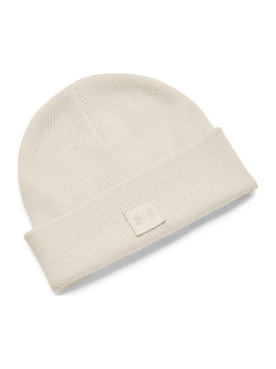 Halftime Beanie Männer Beanie Gestrickt in Beige Farbe