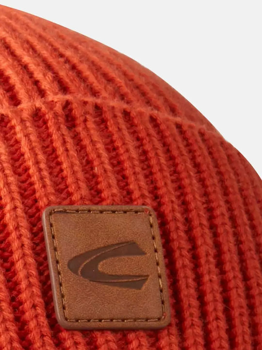 Beanie Ανδρικός Σκούφος Πλεκτός σε Κόκκινο χρώμα