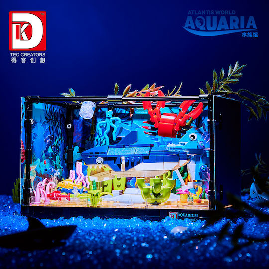 Τουβλάκια Aquarium Blocks Shark Crab LED για 8+ Ετών 725τμχ