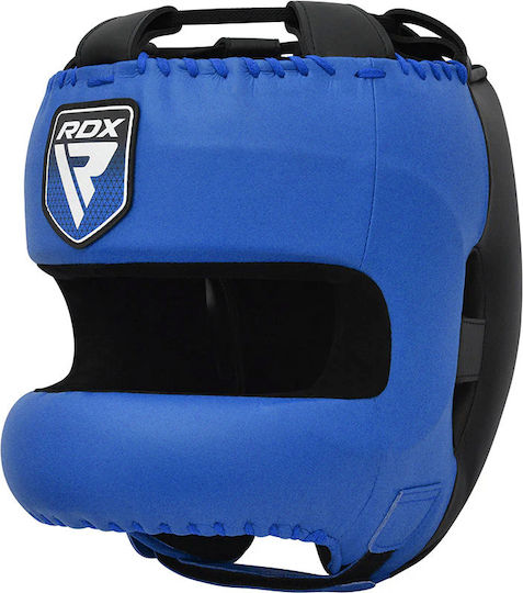 RDX Boxhelm Erwachsene Volles Gesicht Blau
