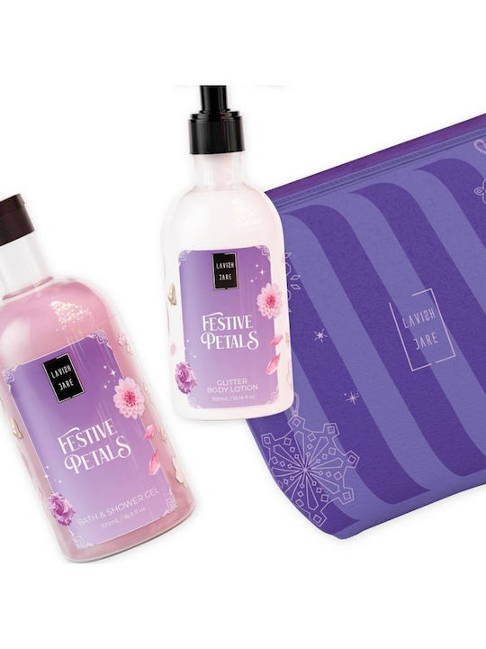 Lavish Care Festive Petals Комплект за грижа за кожата за Хидратация & Почистване на тялото Lavish Care Festive Petals Комплект за грижа за кожата за Хидратация & Почистване на тялото