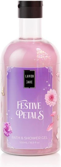 Lavish Care Festive Petals Σετ Περιποίησης για Ενυδάτωση & Καθαρισμό Σώματος 3τμχ